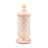 Rosy Check Ceramic Column Canister