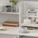 47.2'' W Rectangular Wood Reception Desk With Drawers And Cabinet