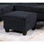 Canapé modulaire moderne 5 pièces noir ardoise avec accoudoir à gauche et à droite avec méridienne pour la maison-2139340658-2139340659