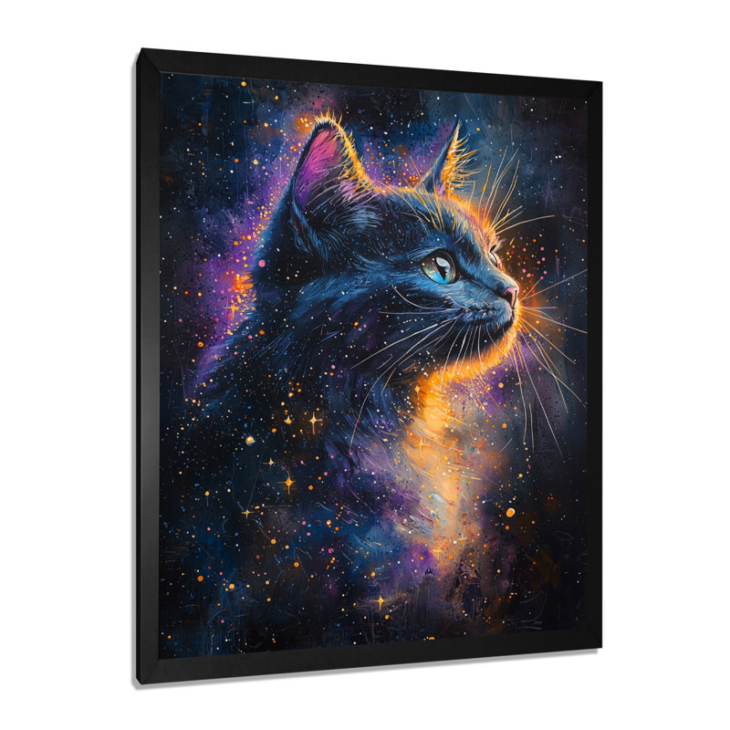 Heintzelman - Animals Wall Art Prints, Noir, noir, noir, noir, H 20 po x l 12 po, Reproduction encadrée d'une seule photo