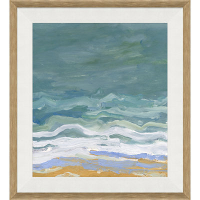 «Faire des vagues II 1», peinture sur toile
