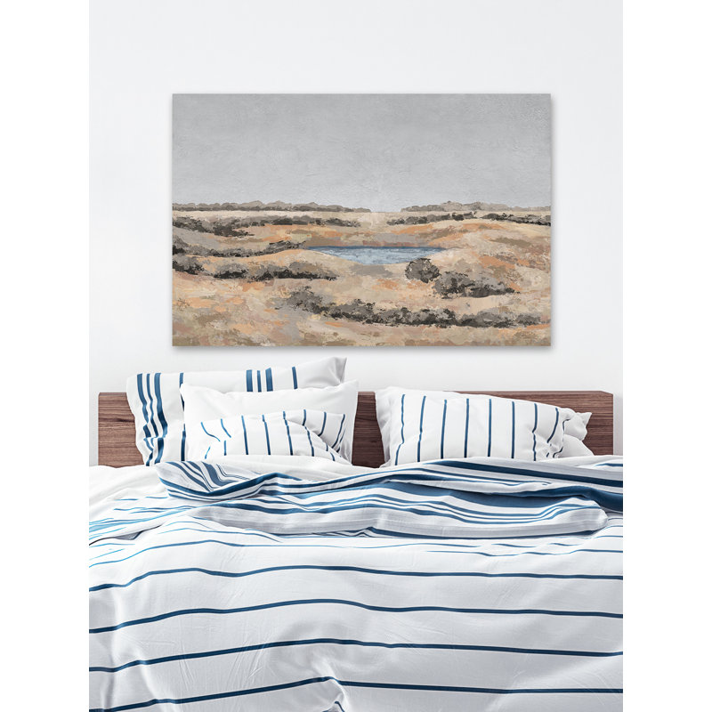 Time To Dive by Parvez Taj - Wrapped Canvas Painting, 20cm H x 30cm W x 3.81cm D