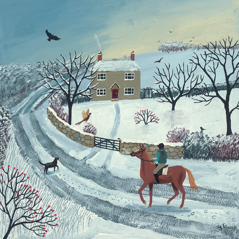 Jo Grundy - Wrapped Canvas Painting, 85cm H x 85cm W x 3.8cm D