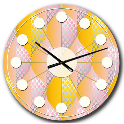 Horloge murale Golden Mid