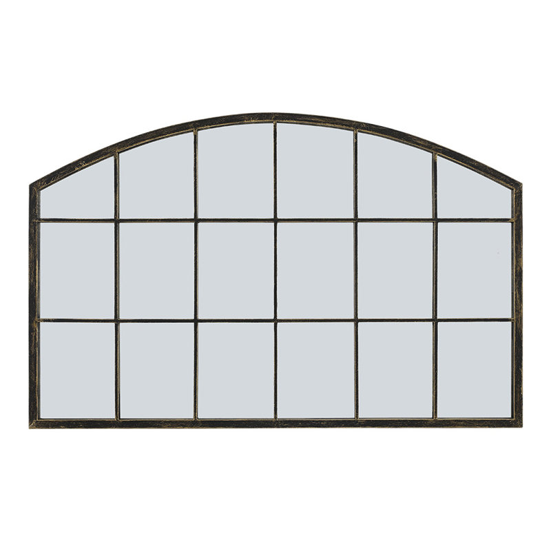Erdenheim Metal Arch Wall Mirror
