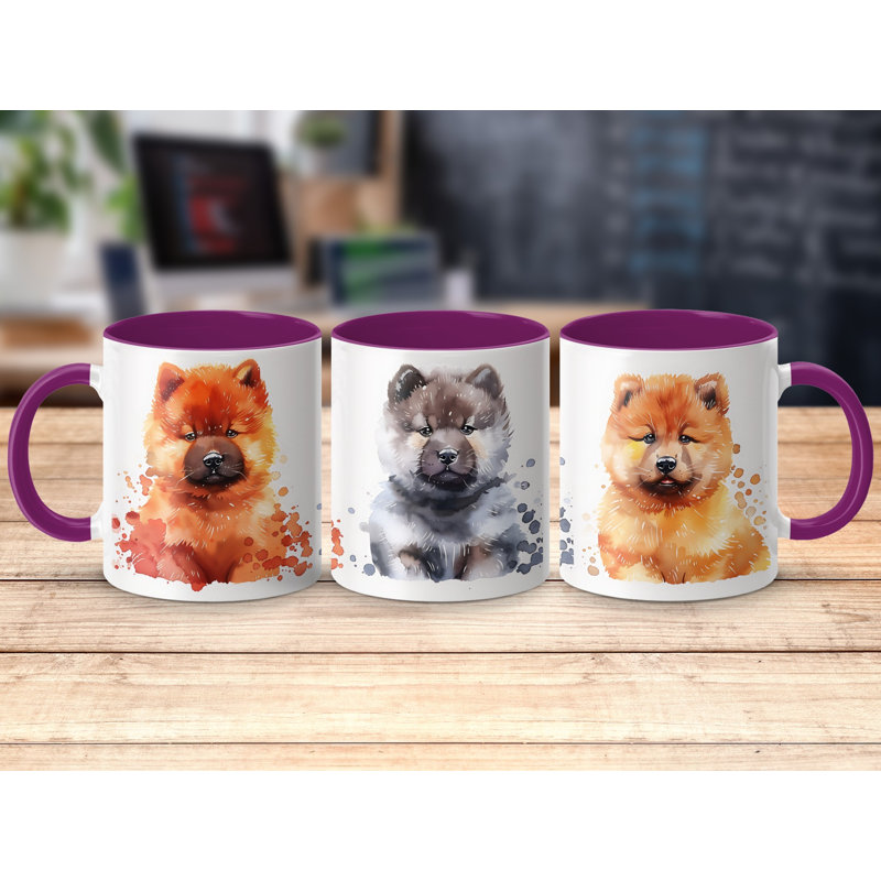 Mug, 2, Purple