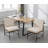 Rekiyah Upholstered Counter Stool with Metal Frame-1557348792