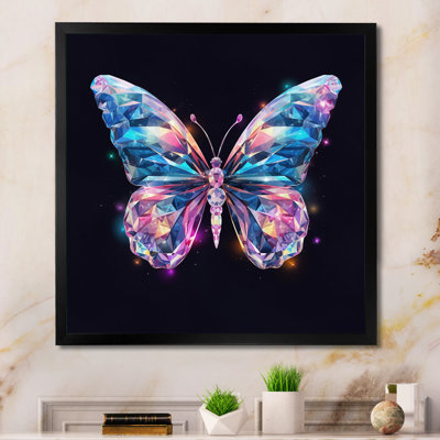 «Diamond Butterfly I», reproduction sur toile