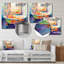 «Bath Impressionist Bubbles - Bath & Laundry», impressions murales en métal-1503502629