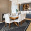 Modern Black And Cream Geometric Area Rug-72566756