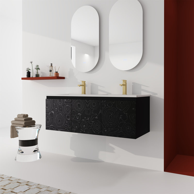 Meuble-lavabo mural