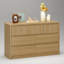 Commode moderne à 7 tiroirs de 50 po pour la chambre à coucher, commode en bois, meuble télé pour le salon-1099314002