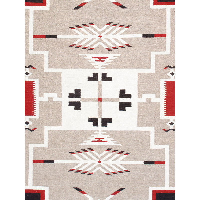 Southwestern Area Rug in Ivory