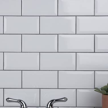 Qube Tiles Arte 6 x 6 Zellige Look Matte Subway Wall Tile