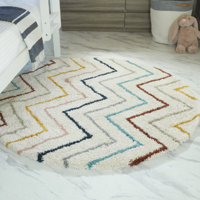 Tapis à poils longs Catlynn