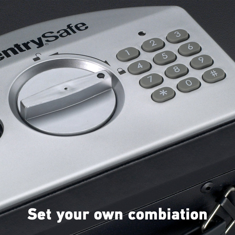 Safe Box Lock, Black