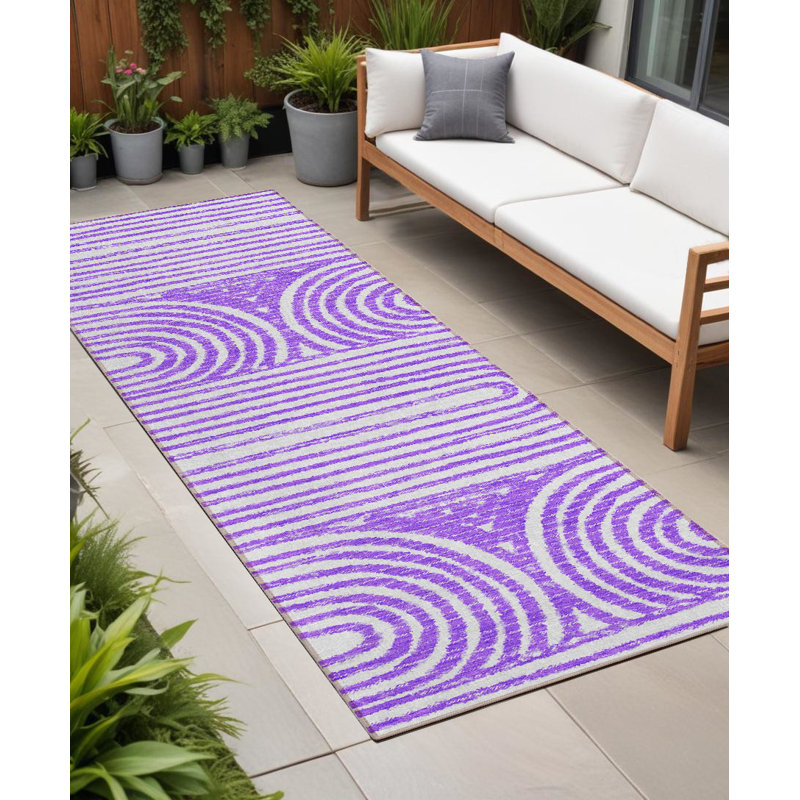 Tapis de couloir d'extérieur 8 pi