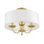 Plafonnier semi-encastré 3 lumières Lampert-2081228514