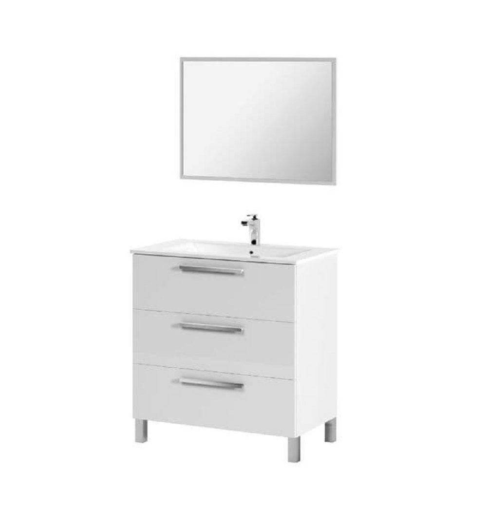 80 Single Bathroom Vanity Base Only