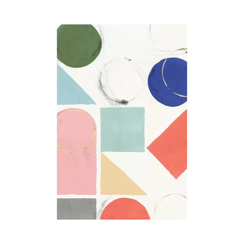 Fusion I by Isabelle Z - Print on Canvas, 20.32 cm H x 30.48 cm W, Wrapped Canvas