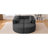 Boneless Modular Sectional 114.9" With Curved - End Modules, 24.4 Inch Deep Seating, And Boucle Upholstery For Primary Living Space, 6 Seats, Black Combined Construction, Room,-2088884554