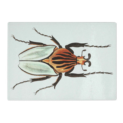 Tempered Glass Cacique Beetle Chopping Board