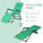 Outsunny Folding Chaise Lounge Chair For Outside, 2-In-1 Tanning Chair With Pillow & Pocket, Adjustable Pool Chair For Beach, Patio, Lawn, Deck-804150273