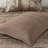 7 Piece Jacquard Comforter Set/Gold