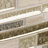 Olive Engineered Stone Linear Mosaic Tile-40613371