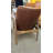 Didier Faux Leather Armchair