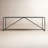 Strut Walnut Metal Base Dining Table-94947725-94947735-94947737