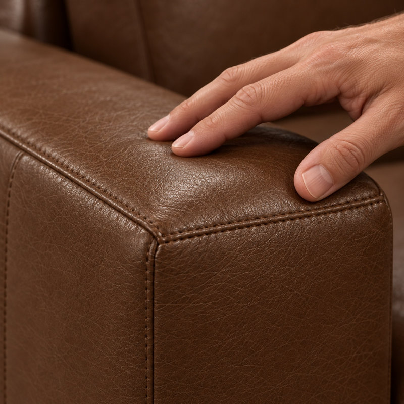 Novella Boutique 100% Top Grain Leather Chair, Made to Order, Berkshire Cuero