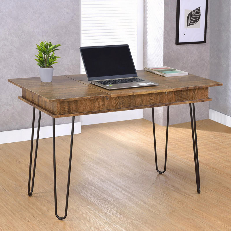 Bureau d'écriture avec 4 rangements cachés