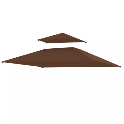 Toit de remplacement pour abri de jardin pour barbecue