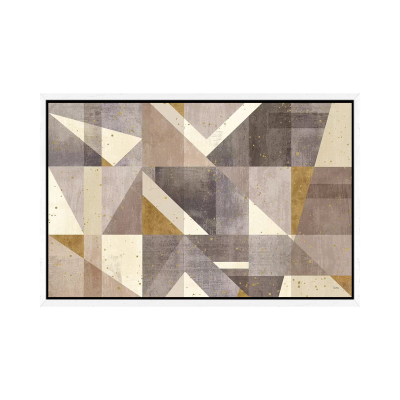 Framework I 1 Piece Wall Art on Canvas, 101.6 cm H x 66.04 cm W, White Floater Frame
