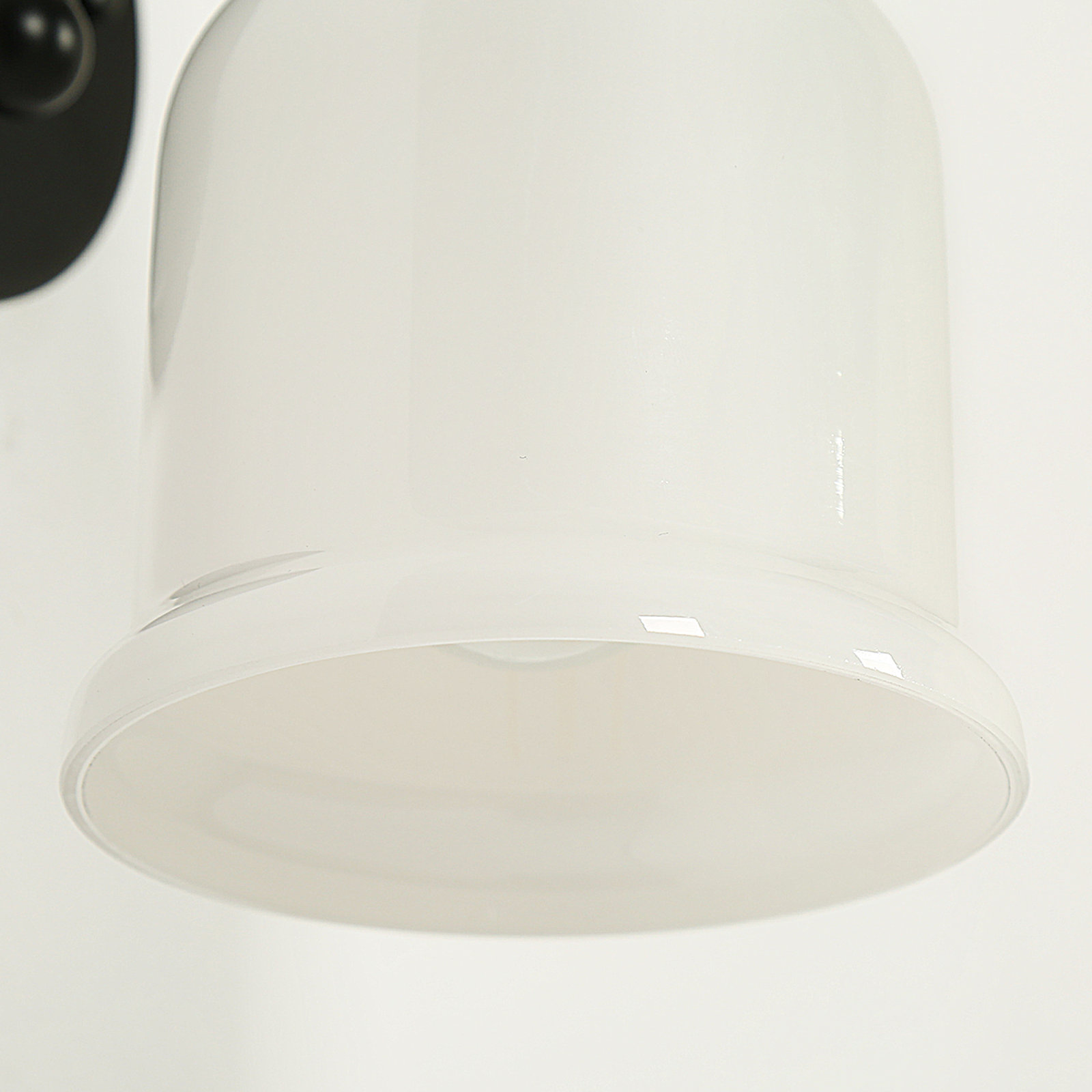 2-Light Dimmable Vanity Light, Black