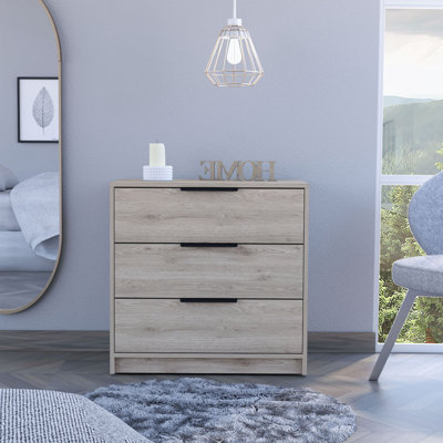 Cannon 3-Drawer Rectangle Dresser