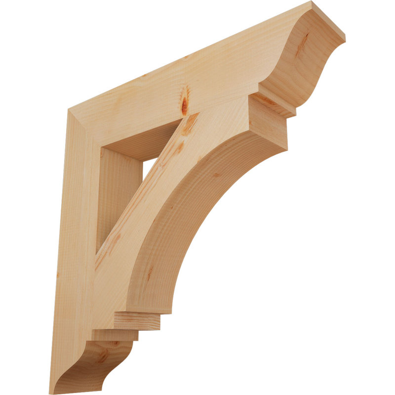 Imperial Traditional Bracket, 30" H x 5.5" W x 30" D, Douglas Fir (Smooth)