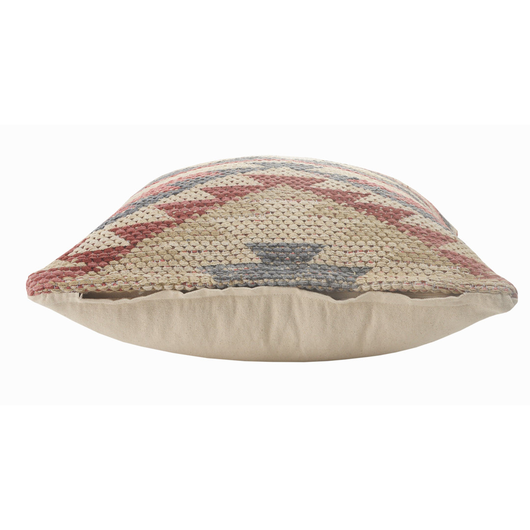 Throw Pillow Cotton Geometric Throw Pillow Union Rustic