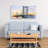 Abstract Brooklyn Bridge - Building Cities Canvas for Home Decor