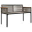 Poly Rattan Outdoor Bench-1324912485-1324912487