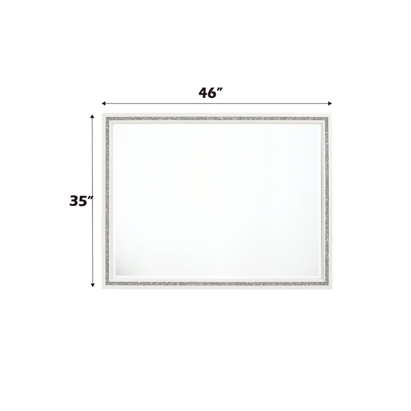 Haiden White Finish Mirror