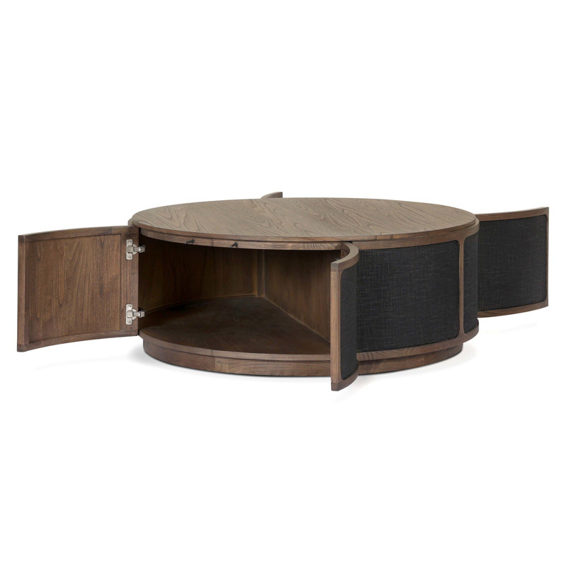 Bertie Coffee Table-Black Linen