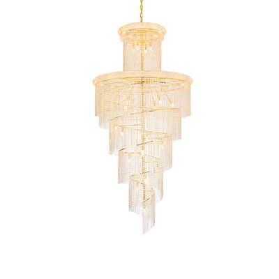 Lustre en cristal 41 lumières Spiral