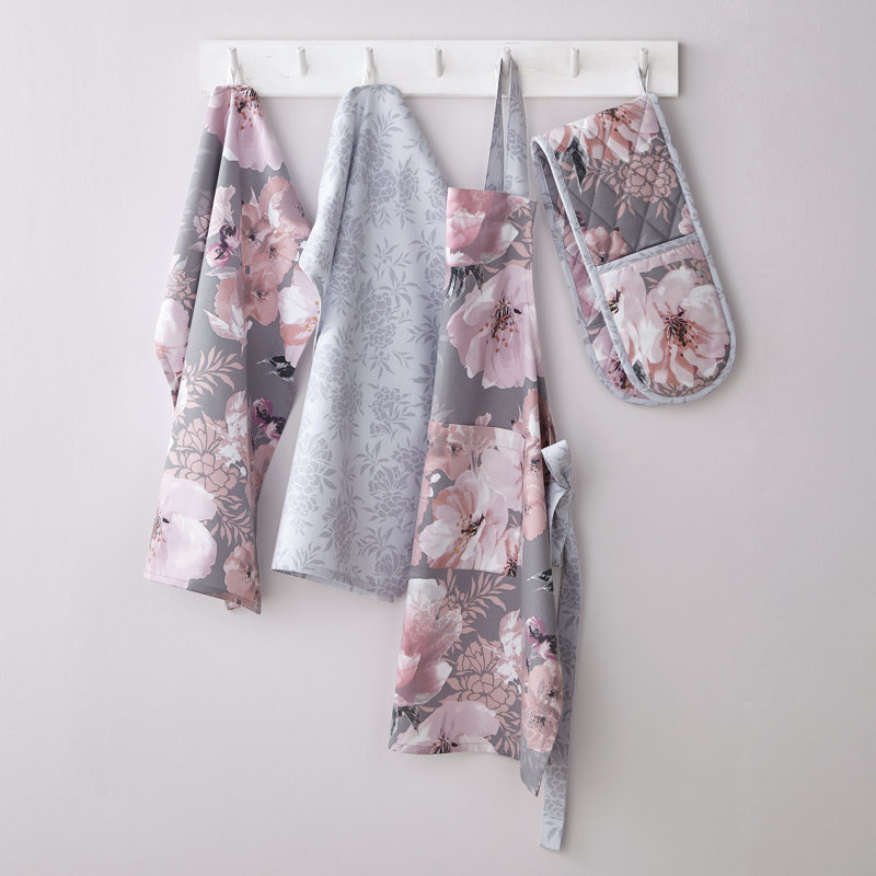 Dramatic Floral Double Oven Glove