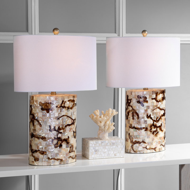 Ensemble de lampes de table brunes de 25 po Bardwell
