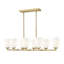 Lustre linéaire à 8 lumières Matheny-78360682