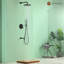 Calder Complete Shower System with Rough in-Valve-61901552