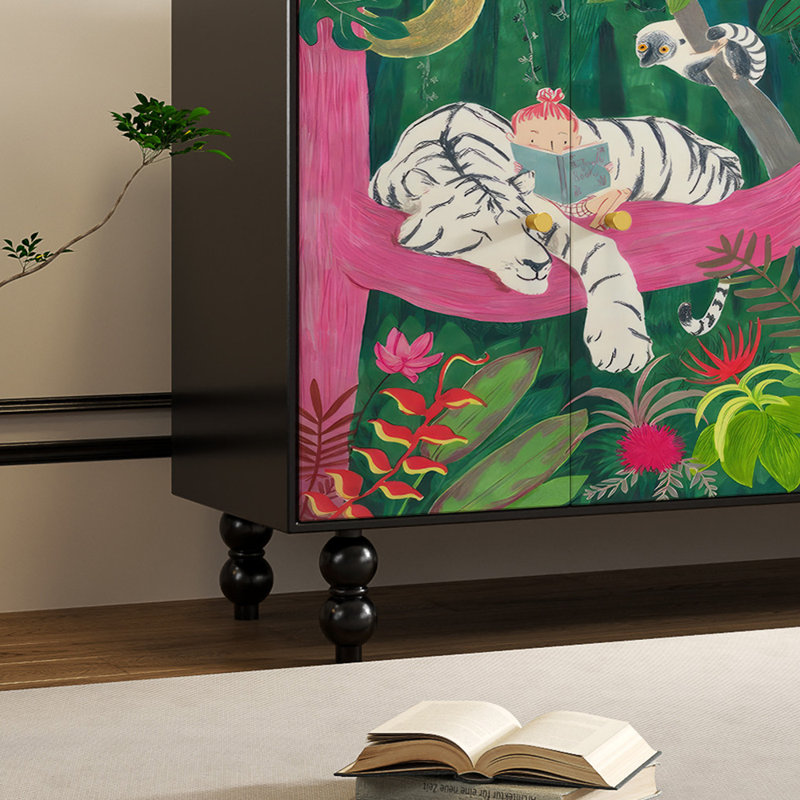Multi-functional Large Capacity Sideboard