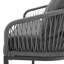 Chaise de patio avec coussins Amberson
